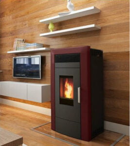Пелетна камина AlfaPlam COMMO 15kw